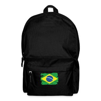 Official Brazil Flag Brazilian Country Pride - Backpack - black - Front
