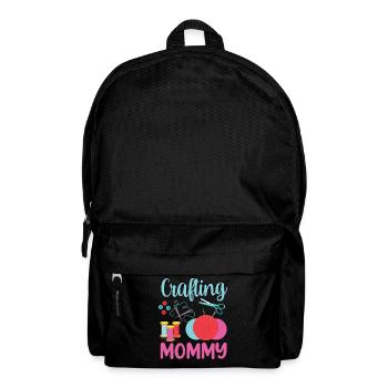 Craft Mom Hobbyist Crafts Mother - Backpack - black - Front