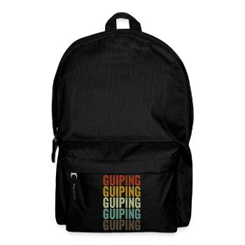 Guiping China Retro Vintage - Backpack - black - Front