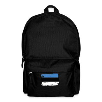 Drapeau officiel de l’Estonie Fierté du pays estonien - Sac à dos - noir - Devant
