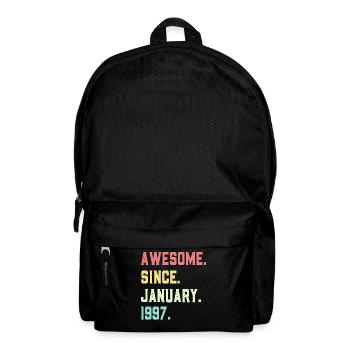 Génial depuis janvier 1997 - Sac à dos - noir - Devant