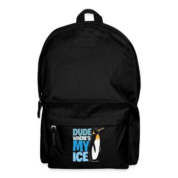Dude Where's My Ice Kiwi Protection - Backpack - black - Front