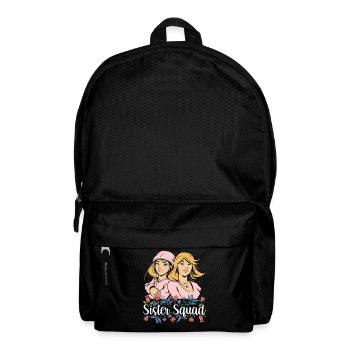Schwestern Team Freund Schwester Freundschaft - Rucksack - Schwarz - Vorne