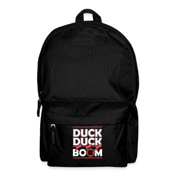 I love more Duck Hunting being a Dad Entenjagd - Rucksack - Schwarz - Vorne
