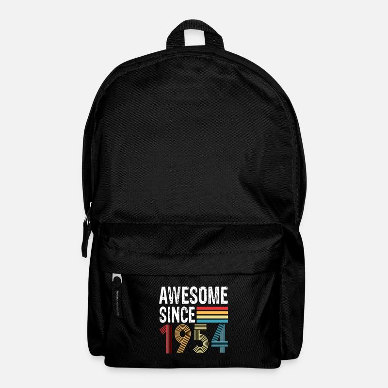 Awesome Since 1954 Geburtstag 1954 Vintage 1954 - Rucksack - Schwarz