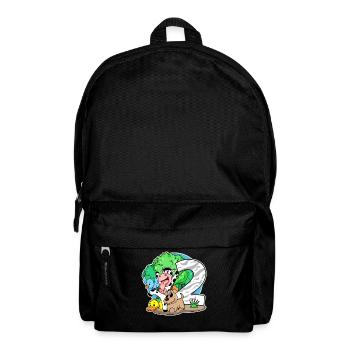 2. Geburtstag Niedliche Tiere 2 Jahre alt - Rucksack - Schwarz - Vorne