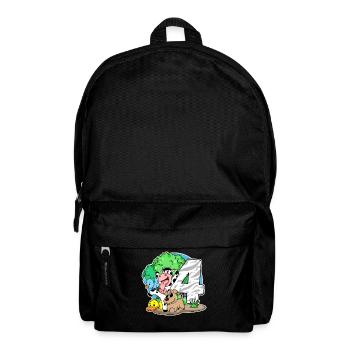 4. Geburtstag Niedliche Tiere 4 Jahre alt - Rucksack - Schwarz - Vorne