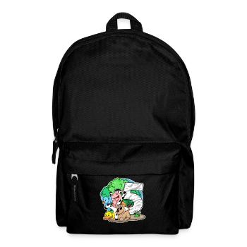 5. Geburtstag Niedliche Tiere 5 Jahre alt - Rucksack - Schwarz - Vorne