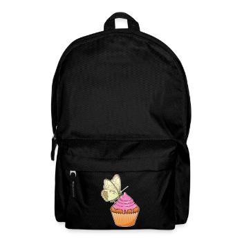 Butterfly Muffin - Backpack - black - Front