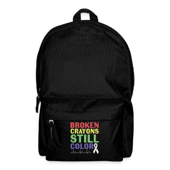 Briser la stigmatisation Parler de santé mentale - Sac à dos - noir - Devant