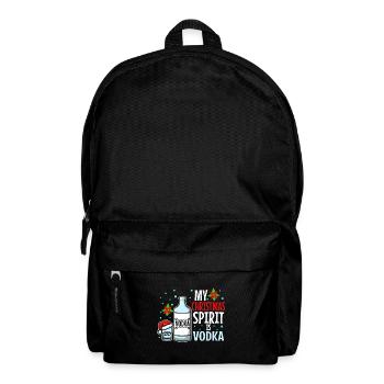 Mon de Noël est la vodka - Sac à dos - noir - Devant