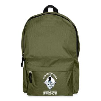 Un patient loin d’être un futur médecin - Sac à dos - vert olive - Devant