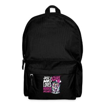 Horror Filme Mädchen Frauen - Rucksack - Schwarz - Vorne