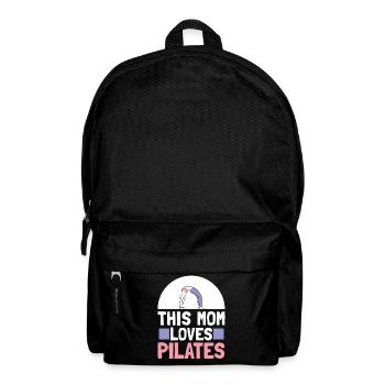 Cette mère aime l’amante de Pilates Mama Mami - Sac à dos - noir - Devant