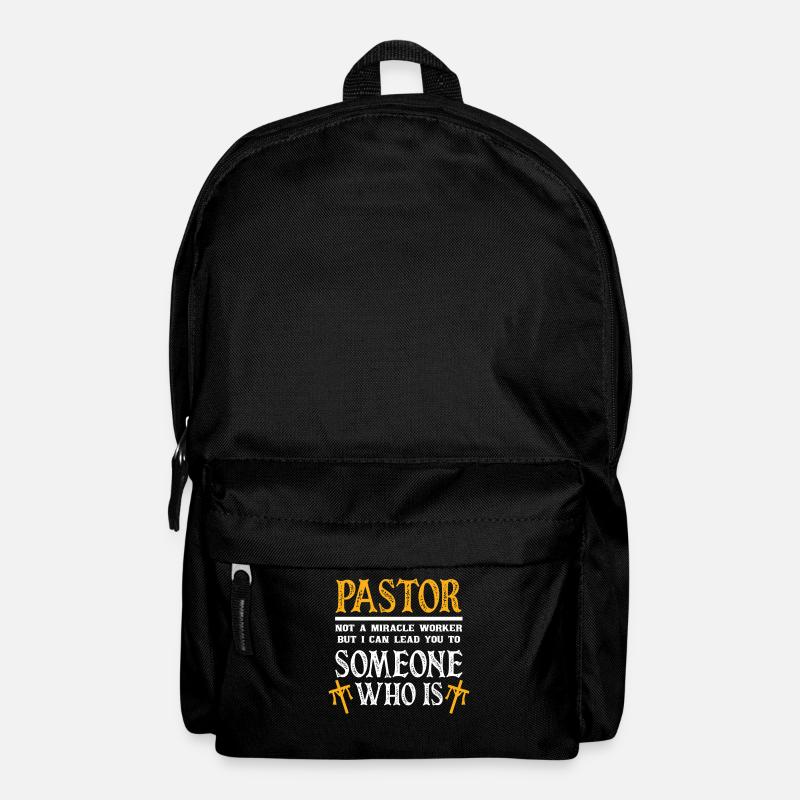 Pfarrer - Rucksack - Schwarz