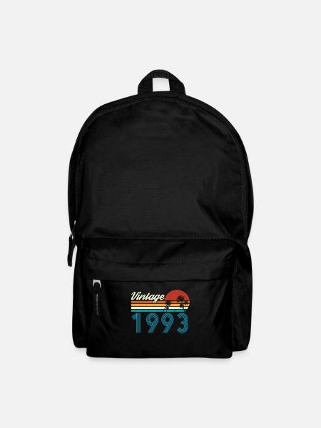 Vintage 1993 Vintage Birthday Retro Vintage - Backpack - black