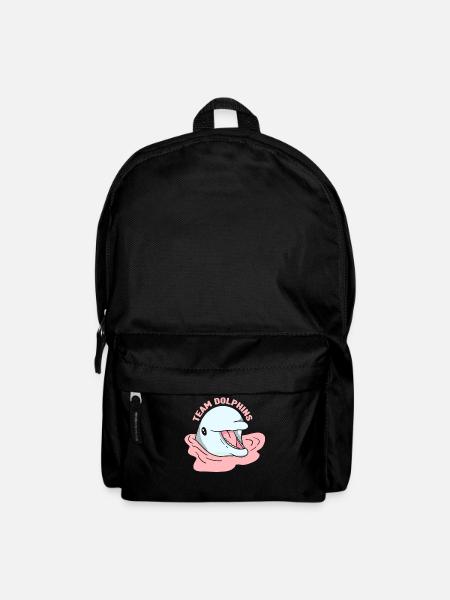 Team Delfine Delphine Liebhaber Delfin Delphin - Rucksack - Schwarz