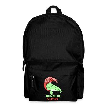 Dolphin Expert Dolphins Dolphins Dolphin Lovers - Backpack - black - Front