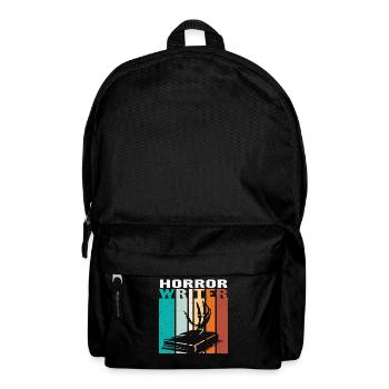 Horror Writer Writing Quotes - Backpack - black - Front