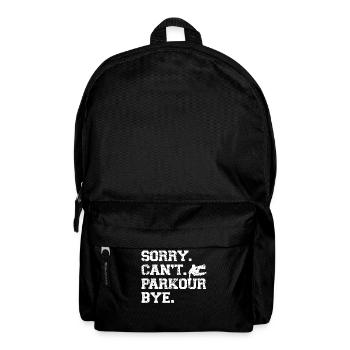 Parkour Free Running Traceur - Backpack - black - Front