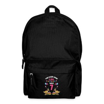 Parasaurolophus Kids Design Dinosaurs - Backpack - black - Front