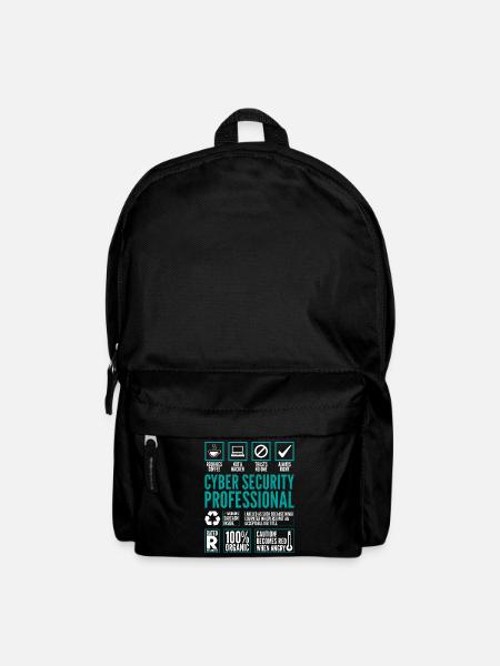 Cyber Security Professional Fakten Coding Hacker - Rucksack - Schwarz
