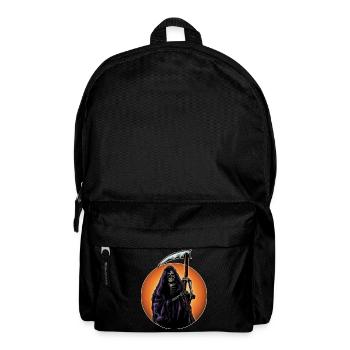 Horreur Mort Faux Scary Squelette Cadeau d’Halloween - Sac à dos - noir - Devant