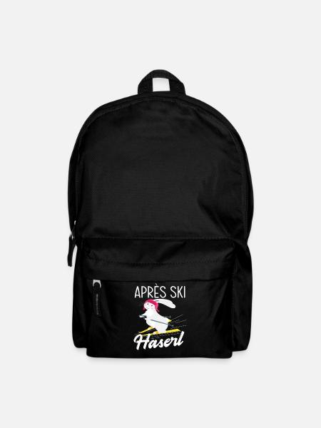 Après Ski Hase Mädchen Party Ski Fahren - Rucksack - Schwarz