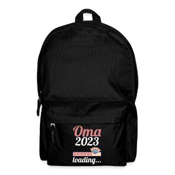 Großmutter 2023 Schwanger Werdende Oma - Rucksack - Schwarz - Vorne