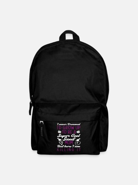 Stolze Pfadfinder Mama Mutter Geschenk - Rucksack - Schwarz