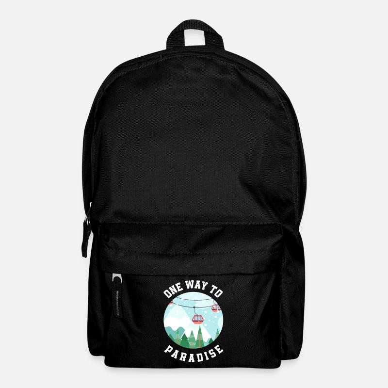 Snowboard Snowboarder - Rucksack - Schwarz