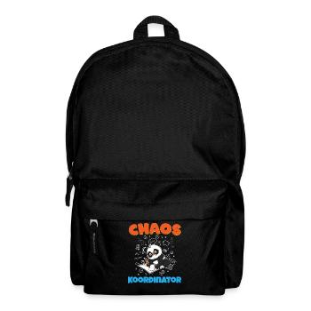 Chaos Koordinator Erzieher Kindergarten Erzieherin - Rucksack - Schwarz - Vorne