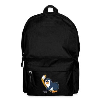 Pinguin Eishockey Eishockeyschläger - Rucksack - Schwarz - Vorne