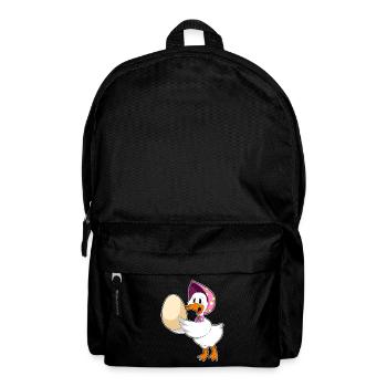 Oeuf de canard - Sac à dos - noir - Devant