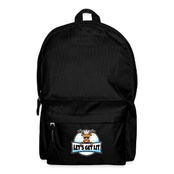 Lets get lit christmas - Rucksack - Schwarz - Vorne