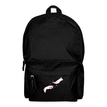 Coquette Esthétique Rose Création du Rouge à Lèvres Adam - Sac à dos - noir - Devant