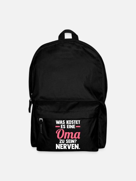 Großmutter Großmama Omi Oma - Rucksack - Schwarz