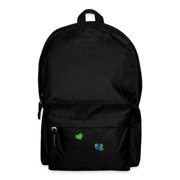 Peace Love Earth Earth Protection Support - Backpack - black - Front