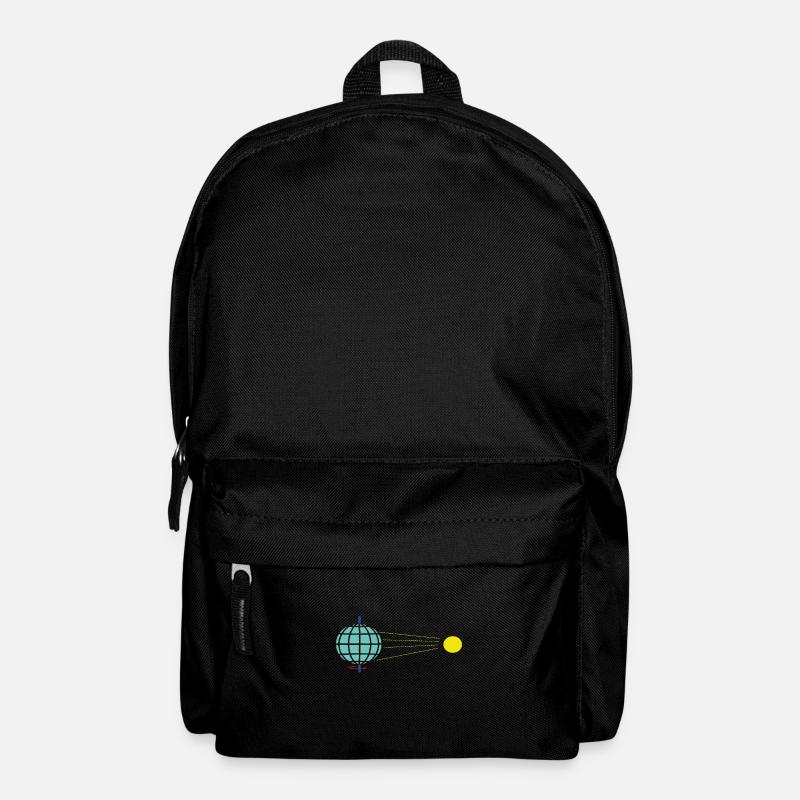 Earth Rotation Around The Sun Earth Protection - Backpack - black