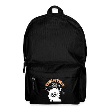 Halloween Pumpkin Monster TRICK OR TREAT - Backpack - black - Front