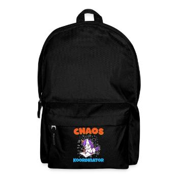 Chaos Koordinator Erzieher Kindergarten Erzieherin - Rucksack - Schwarz - Vorne