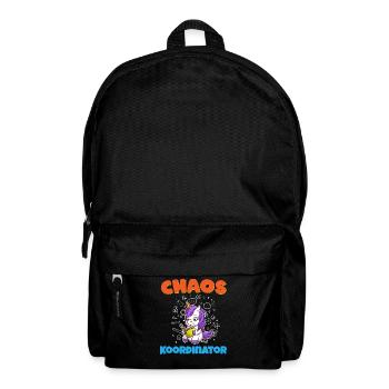Chaos Koordinator Erzieher Kindergarten Erzieherin - Rucksack - Schwarz - Vorne