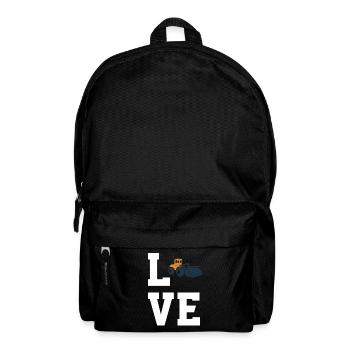 Wheel loader lovers - Backpack - black - Front