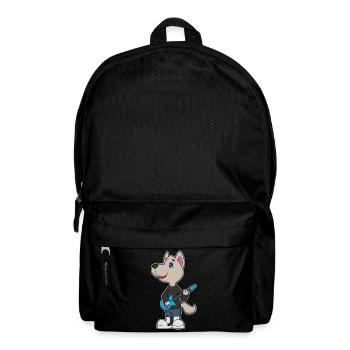 Dog Musician Guitar Music - Backpack - black - Front