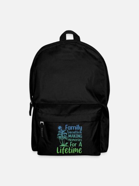 Family Vacation Making Memories Lifetime - Rucksack - Schwarz