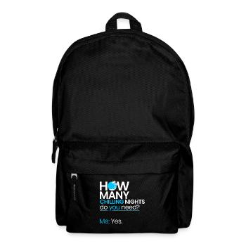 Wie viele kühle Nächte? - Rucksack - Schwarz - Vorne