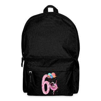 Ballerine astronaute Fille 6ème anniversaire - Sac à dos - noir - Devant