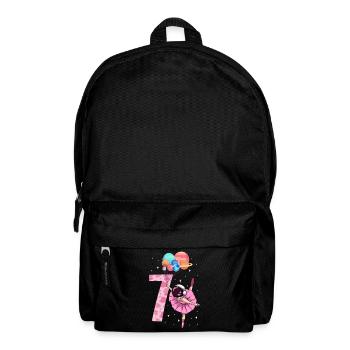 Ballerina astronaute Fille 7ème anniversaire - Sac à dos - noir - Devant