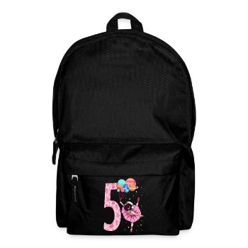 Ballerine astronaute Fille 5ème anniversaire - Sac à dos - noir - Devant
