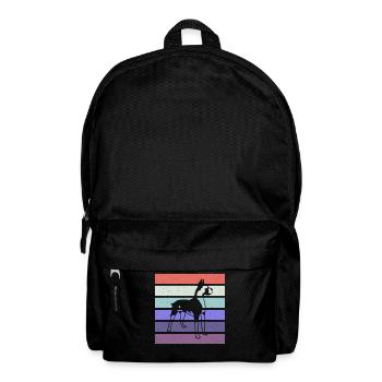 Retro Kleidung für Boxer - Rucksack - Schwarz - Vorne